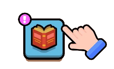 The Button with the Book Icon